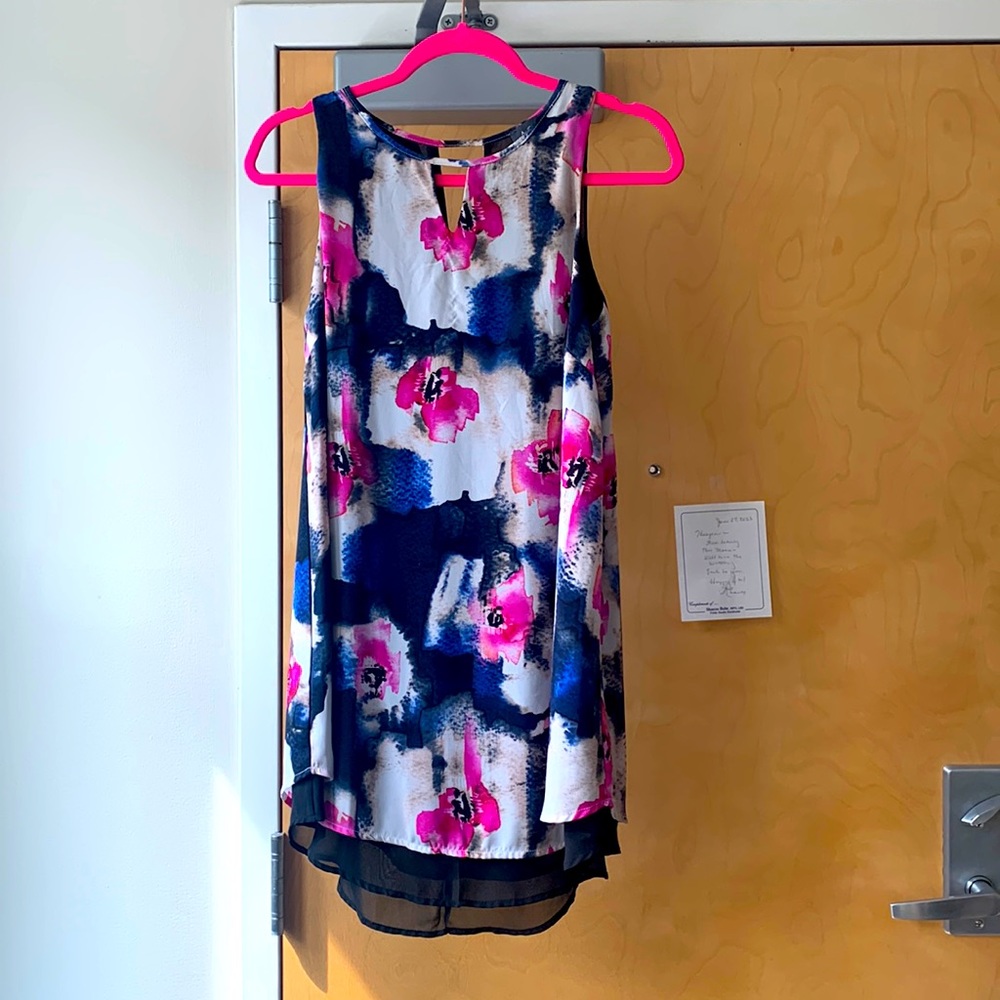 Multi-color tank dress ASTR